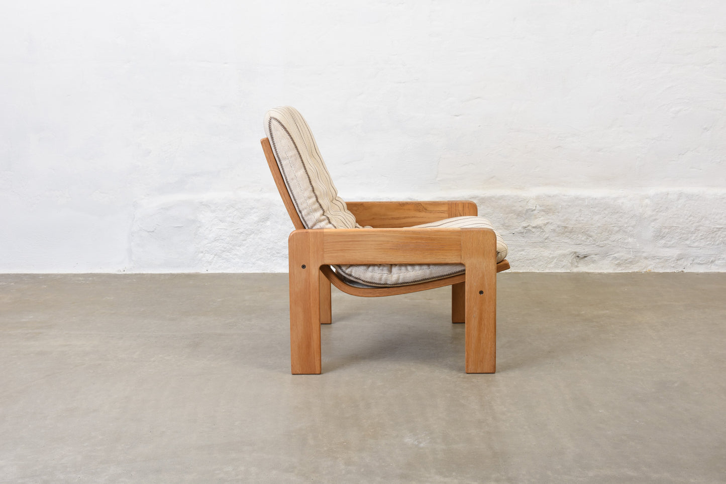 1970s low back lounger by Yngve Ekström