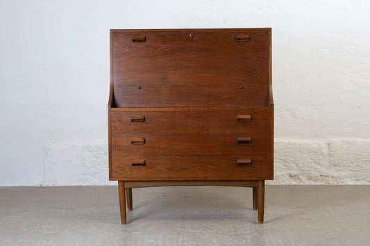 1950s secretary in walnut by Børge Mogensen