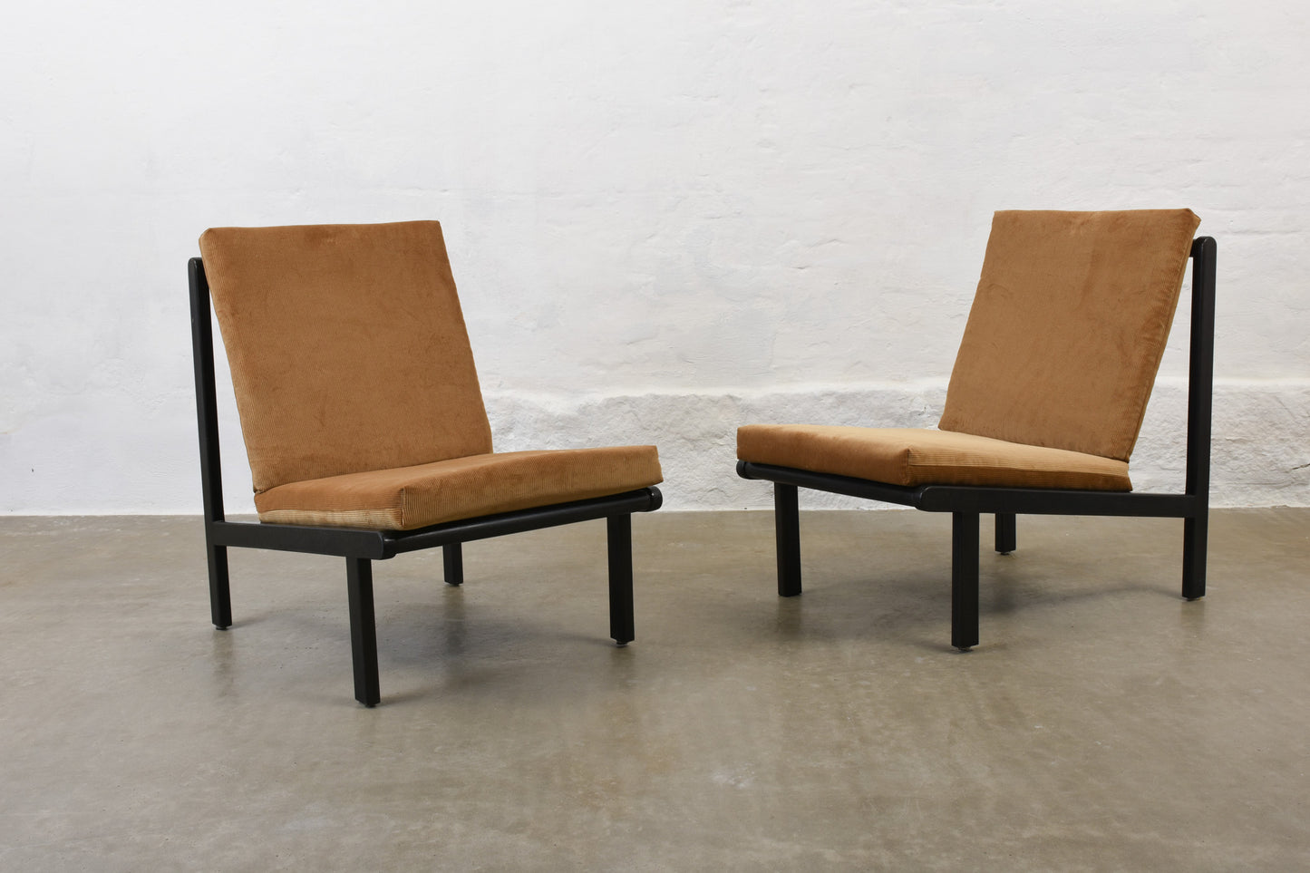 Two available: 1950s loungers by Nordiska Kompaniet