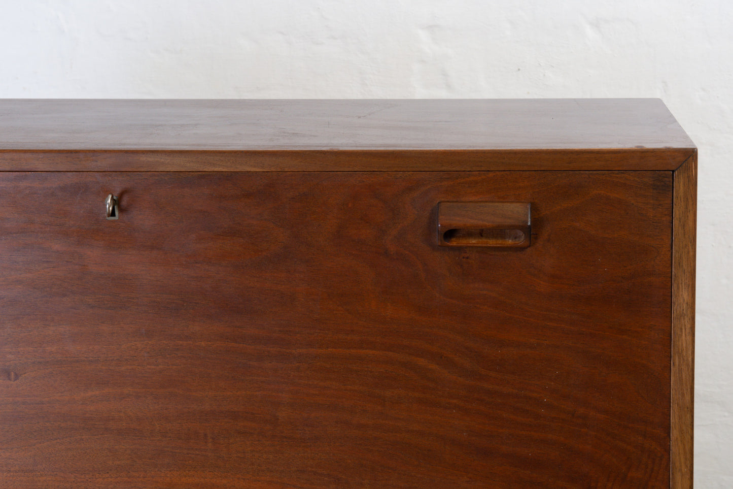 1950s secretary in walnut by Børge Mogensen