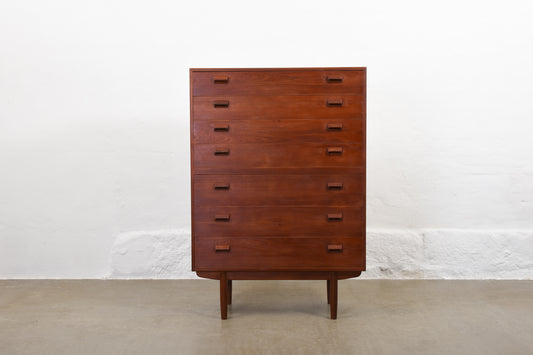 Large teak chest of drawers by Børge Mogensen