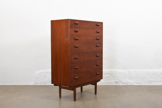 Large teak chest of drawers by Børge Mogensen