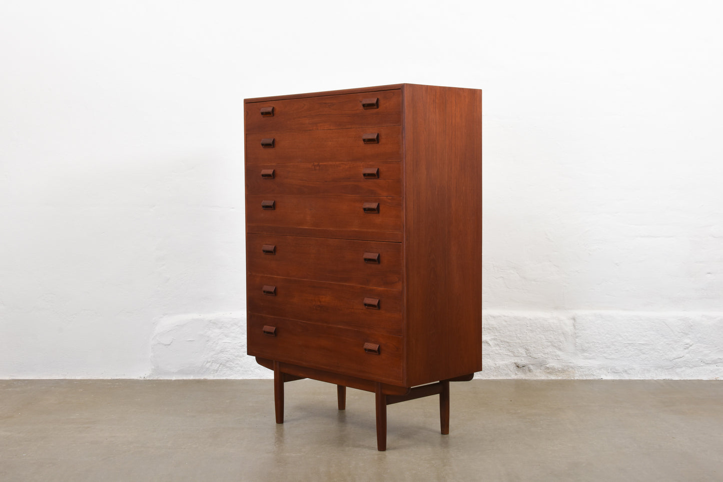 Large teak chest of drawers by Børge Mogensen