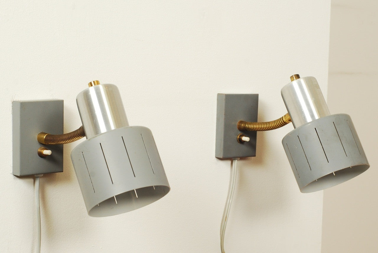 Pair of wall lights by Vitrika