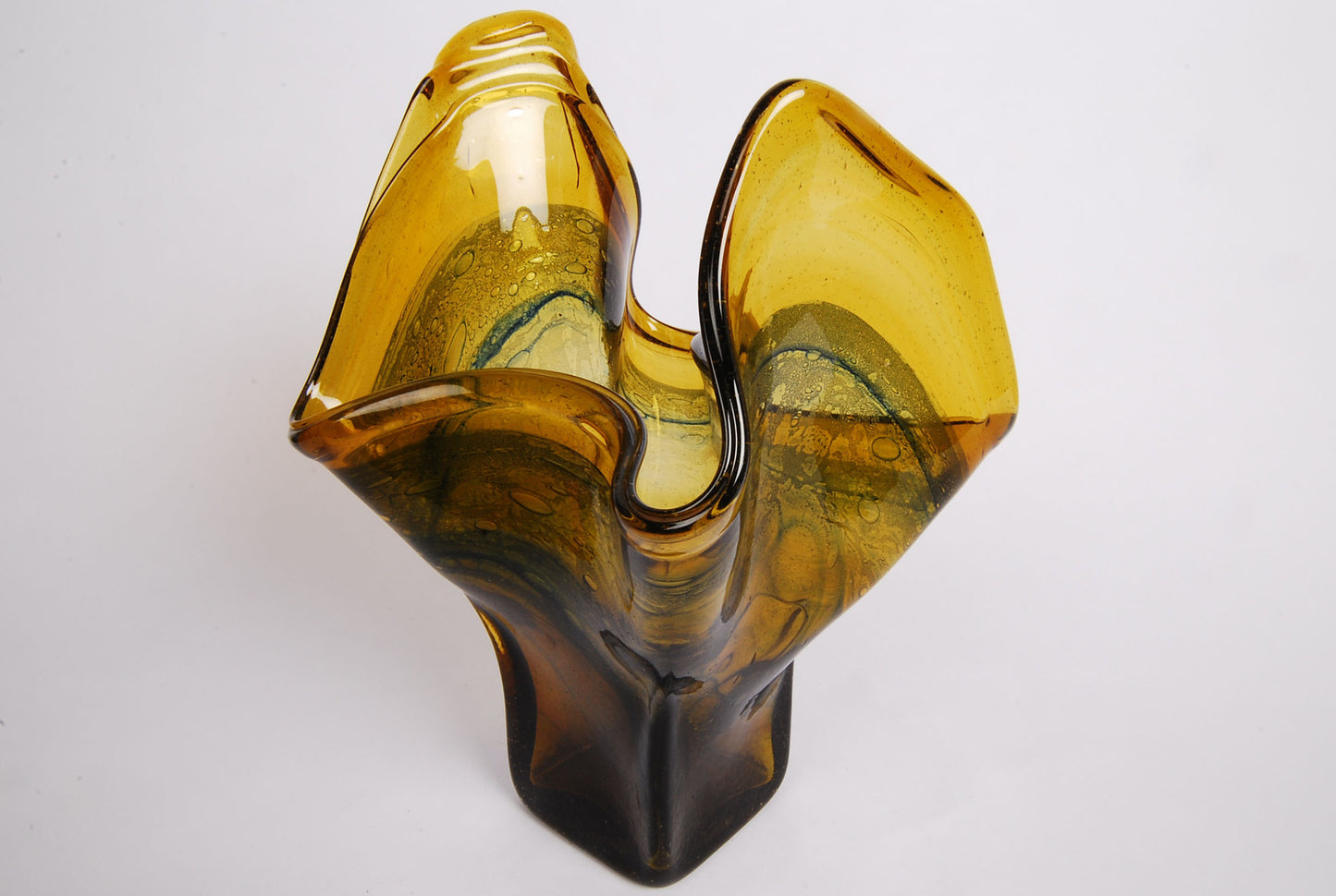 Swedish glass vase