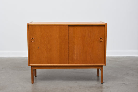 1960s short sideboard in oak