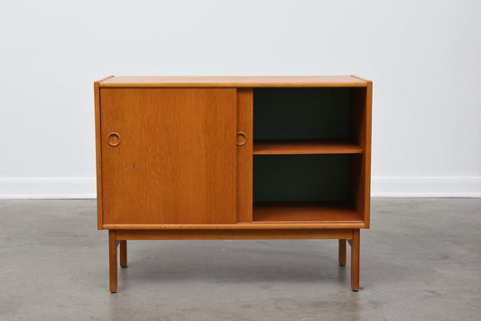 1960s short sideboard in oak