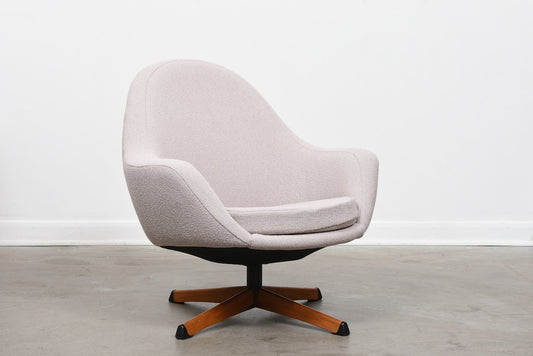 1960s Swedish swivel chair