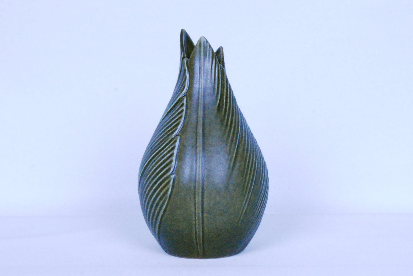 Stoneware bud vase by Søholm