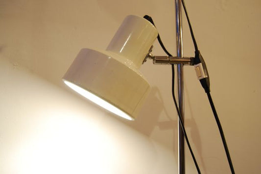 White floor lamp