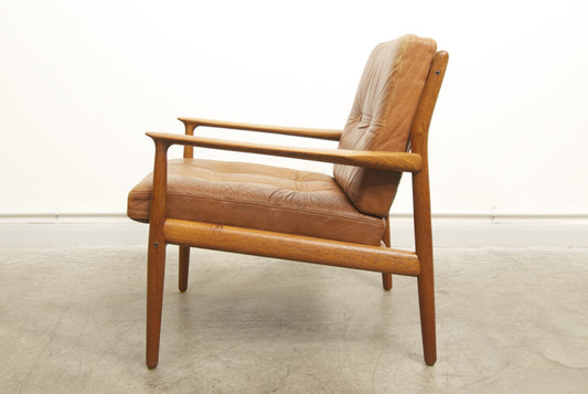 Teak lounger by Grete Jalk