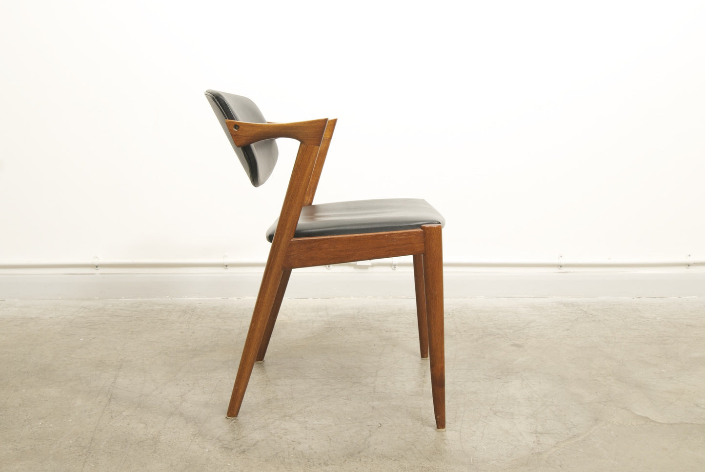 Set of four dining chairs by Kai Kristiansen