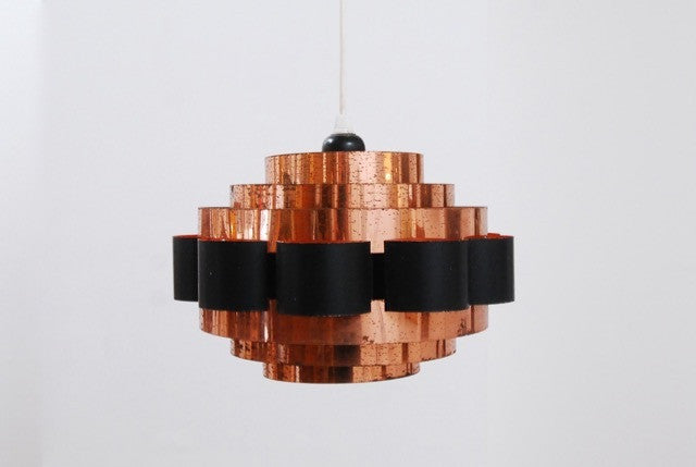 Copper ceiling light by Coronell