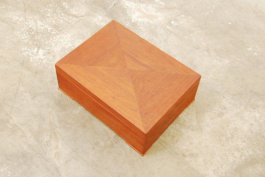 Teak jewellery box