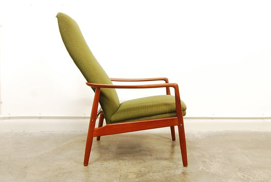 Reclining lounge chair by Søren Ladefoged