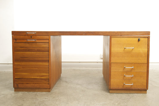 Teak office desk