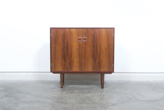 Freestanding rosewood bar cabinet