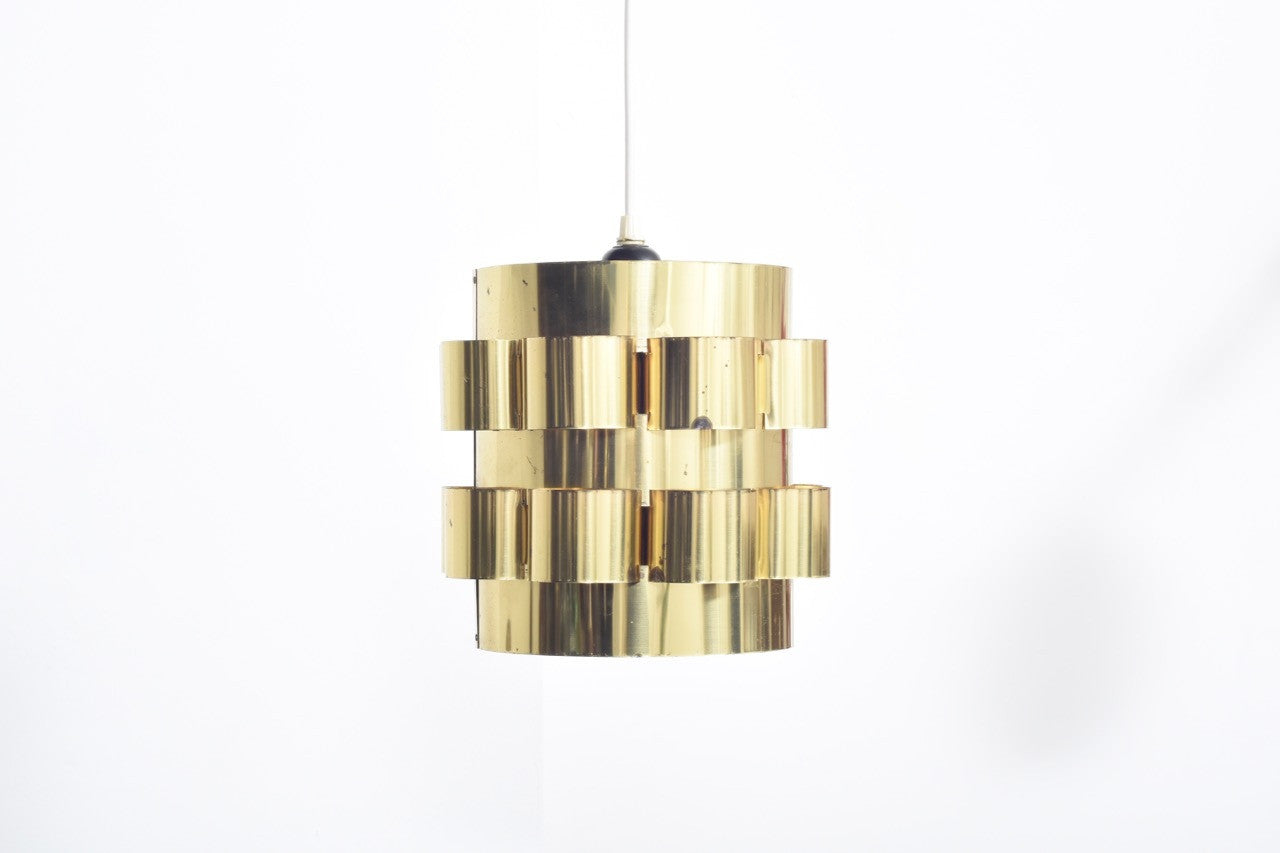 Brass ceiling light