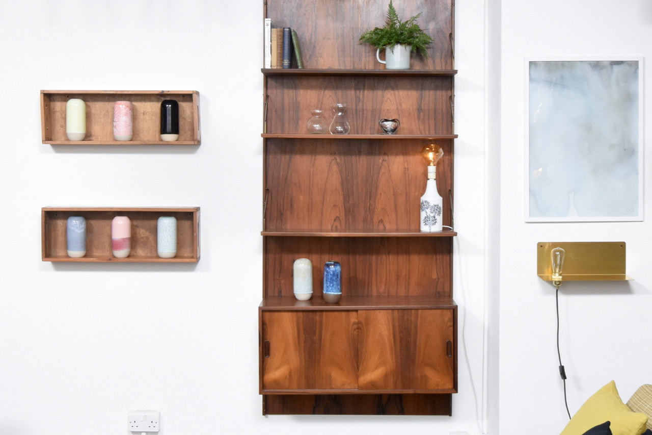 Rosewood wall unit