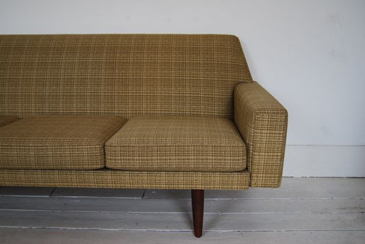 Three seat sofa in wool