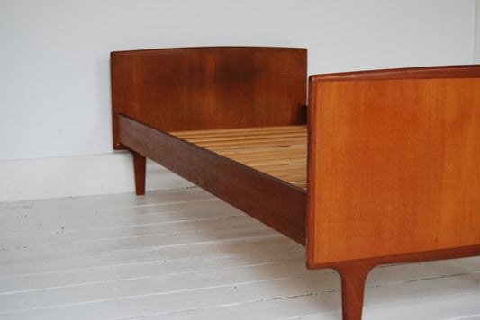 Teak twin bed