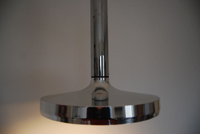 Chrome pendant lamp