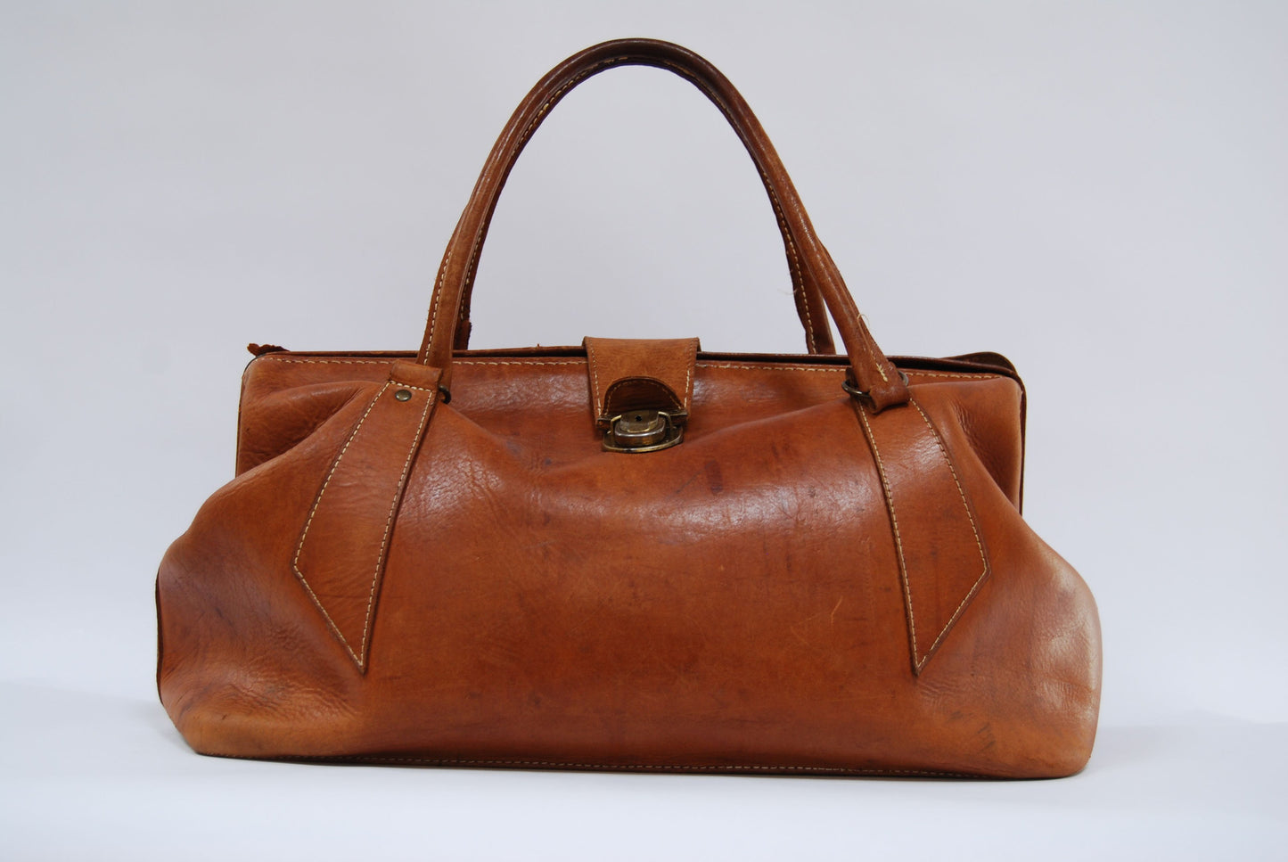 Vintage leather doctor's bag