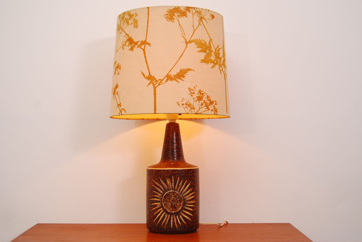 Ceramic table lamp by Bornholm