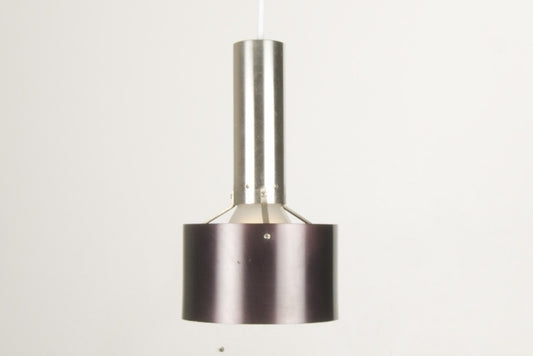 Chrome / metallic brown ceiling pendant