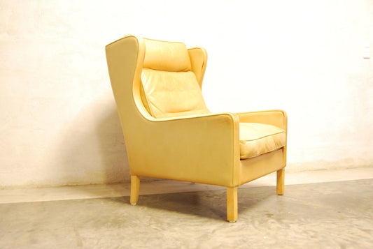 Wingback lounge chair by Thams