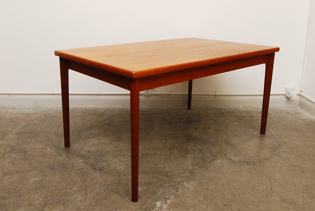 Teak dining table by Henning Kjœrnulf for Vejle Stolefabrik