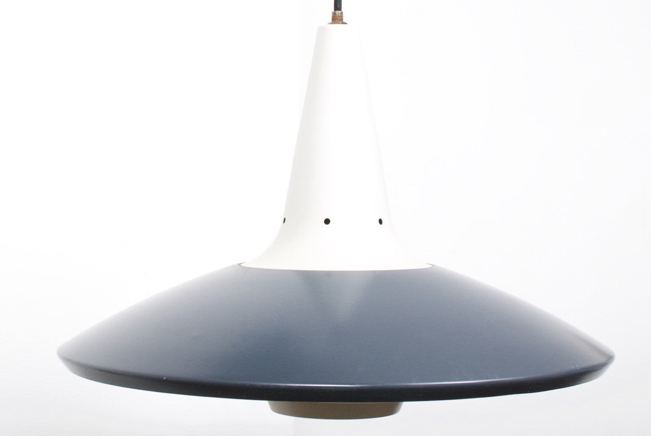 Black and white Danish ceiling light