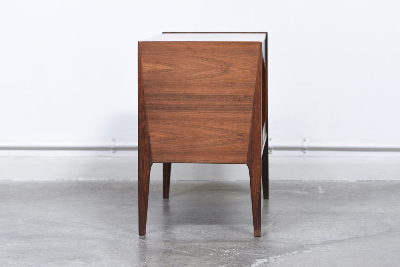 Low rosewood cabinet by Aksel Kjersgaard