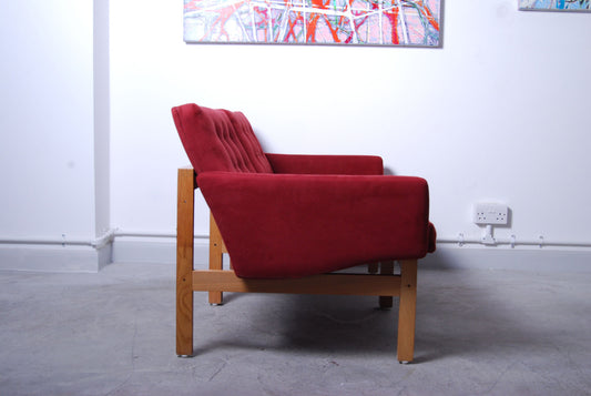 New price: Two seat sofa by Ole Gjerlov-Knudsen