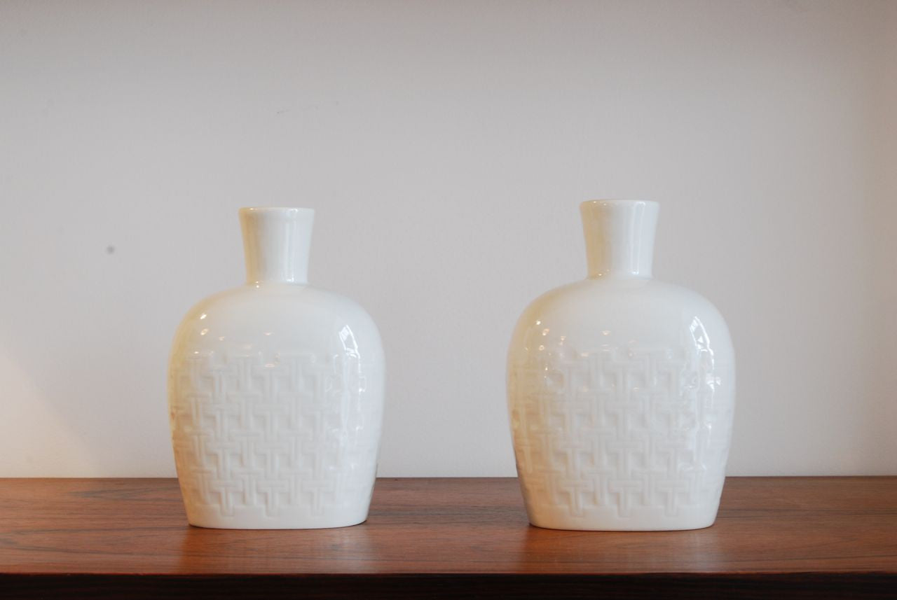 Pair of B & G vases