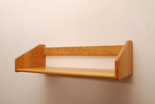 Oak floating shelf