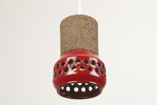 Stoneware ceiling lamp