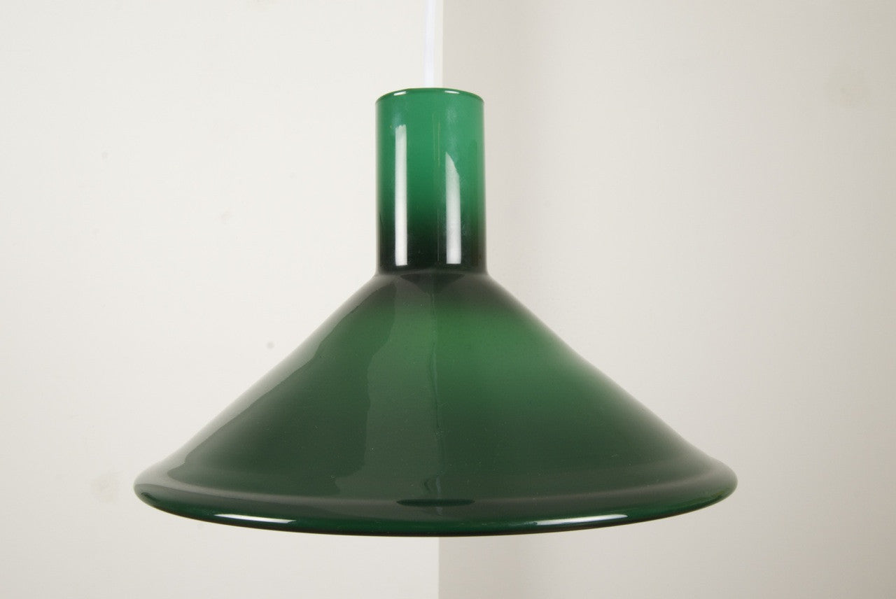 Glass ceiling lamp by Holmegaard