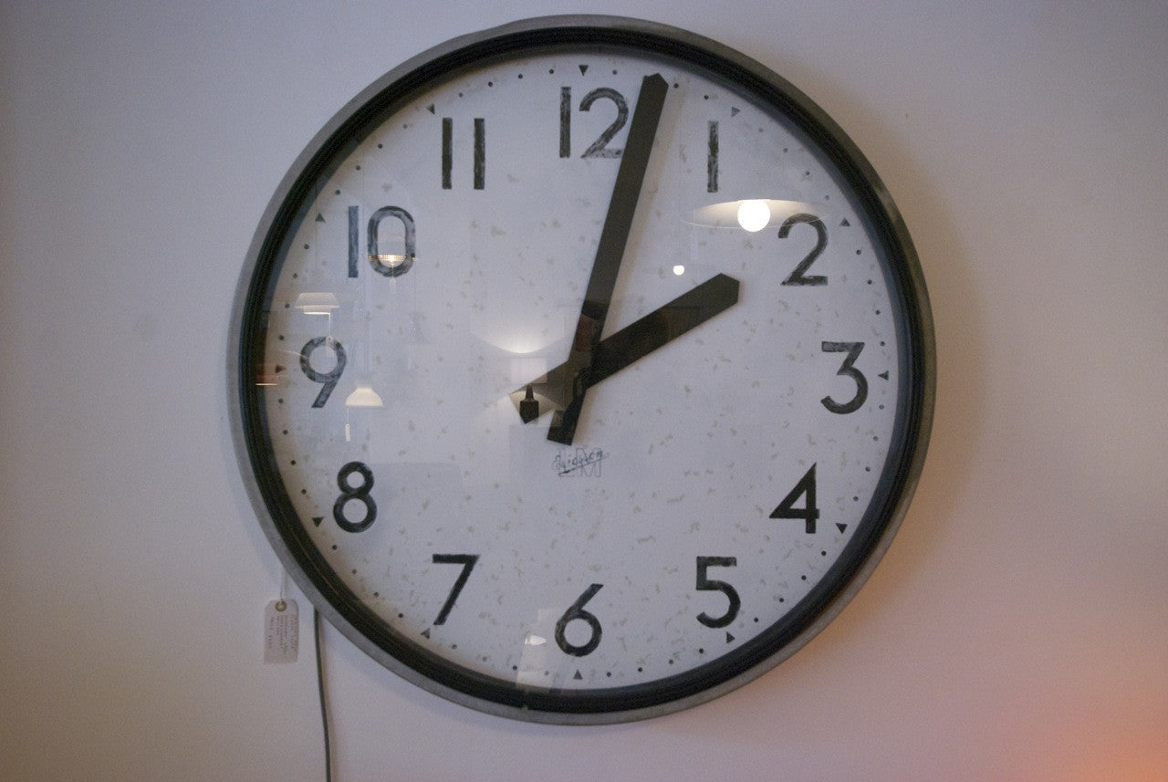Large school clock by Ericcson