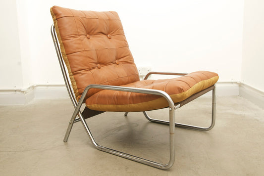 leather lounge chair