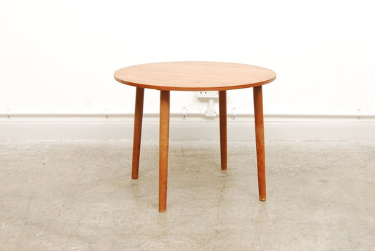 Round side table