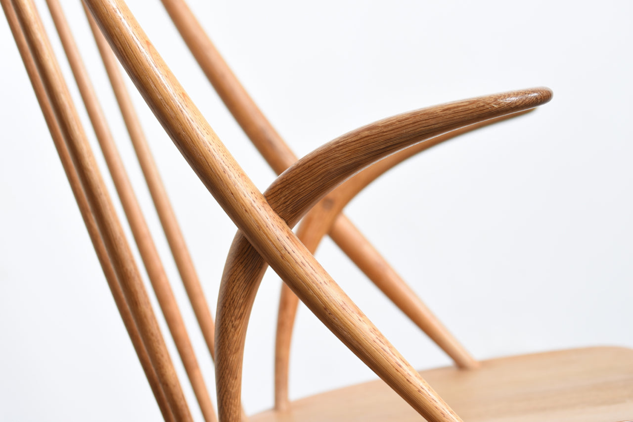 Oak rocking chair by Illum Wikkelsø