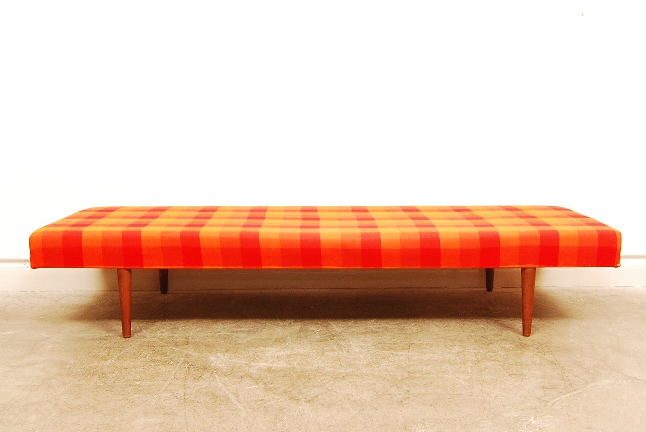 1960s daybed with teak legs