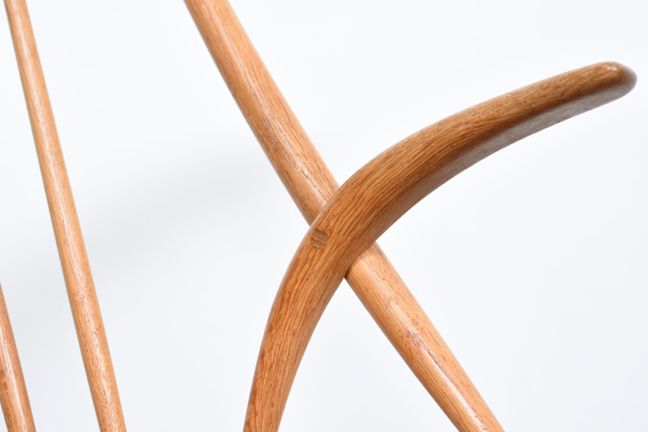 Oak rocking chair by Illum Wikkelsø