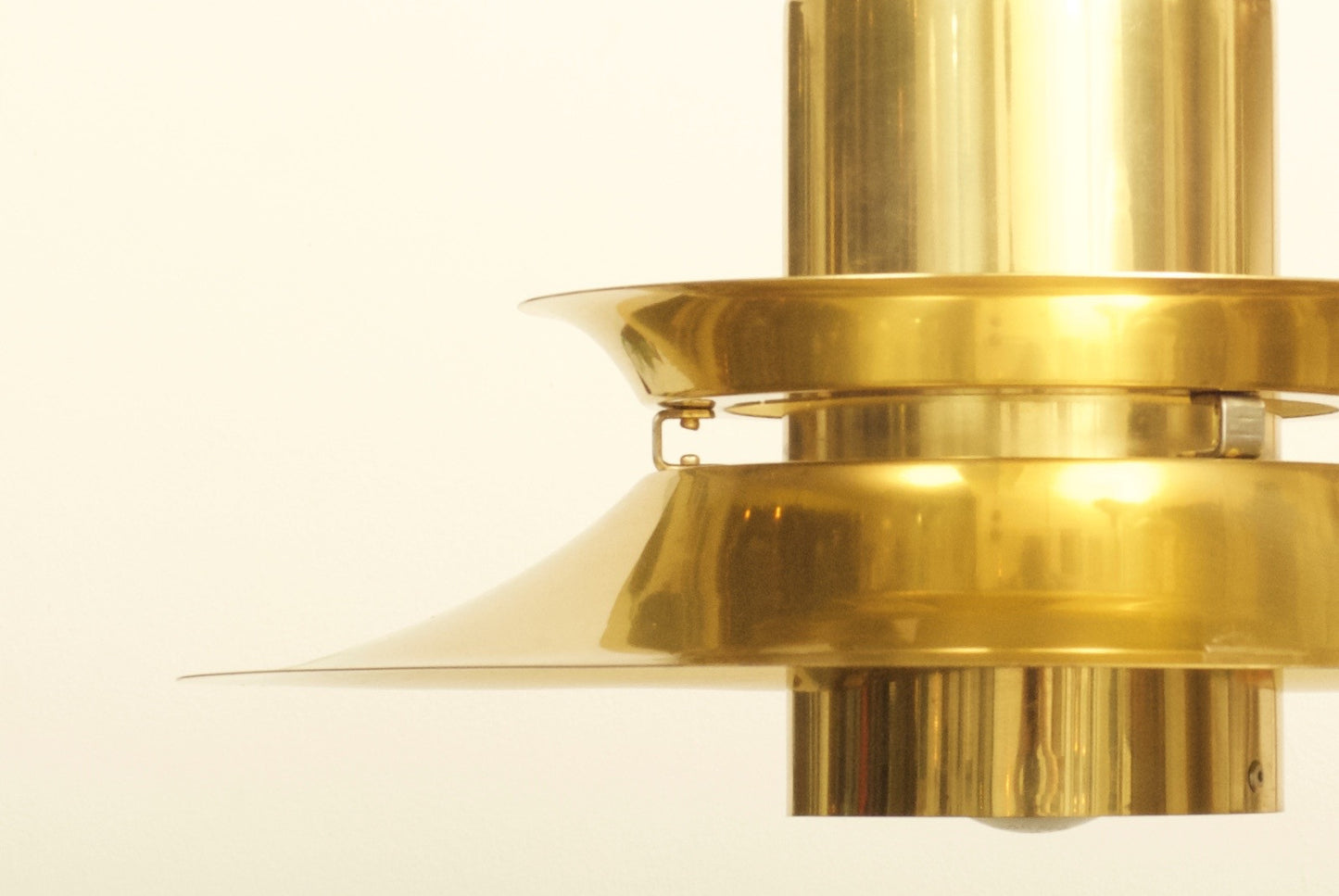 Brass ceiling light