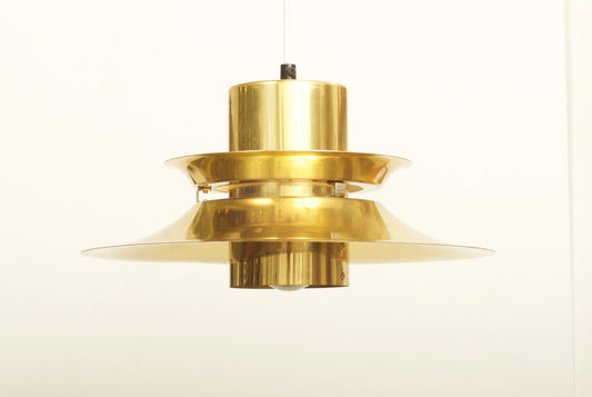 Brass ceiling light