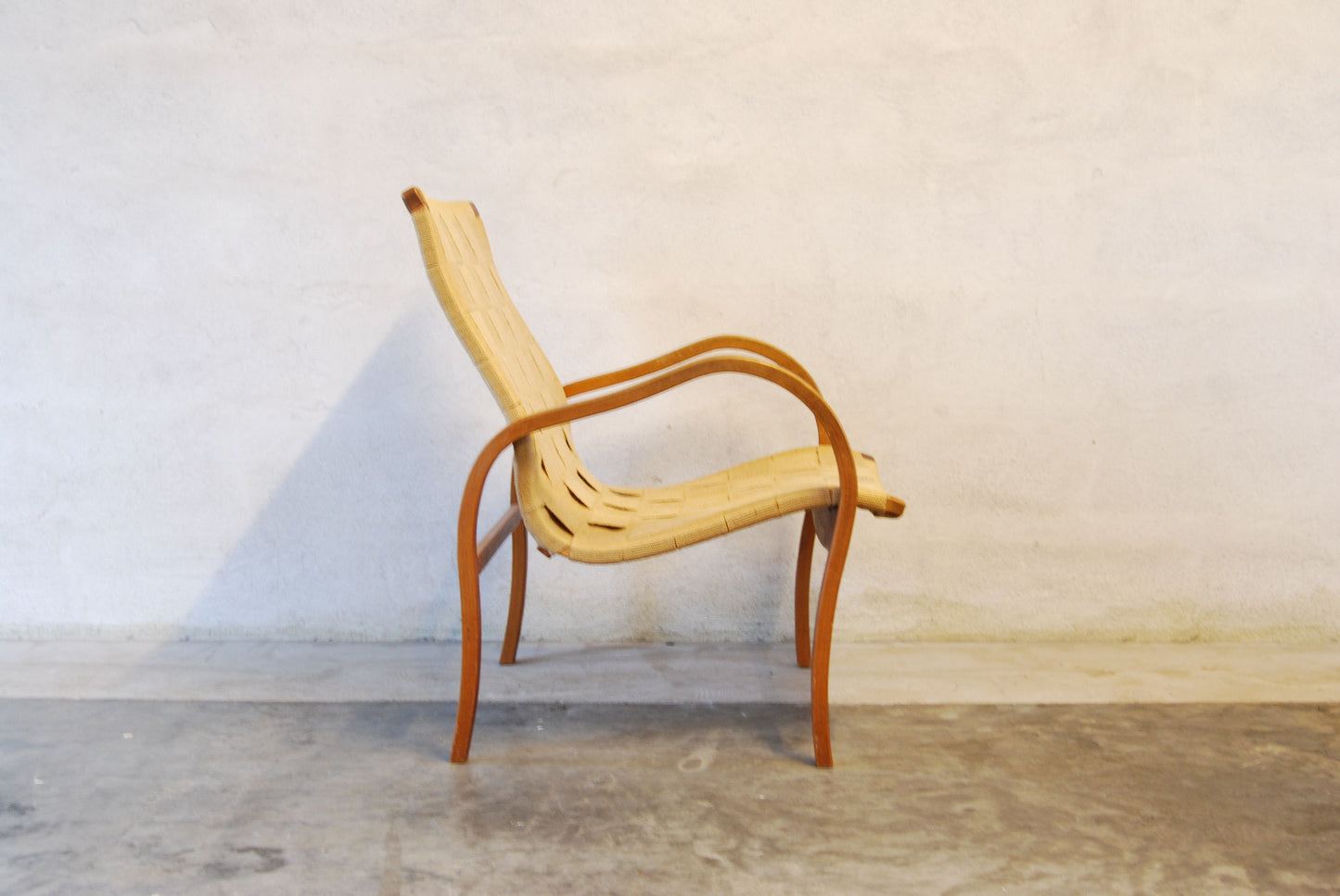Occasional chair in the style of Bruno Mathsson