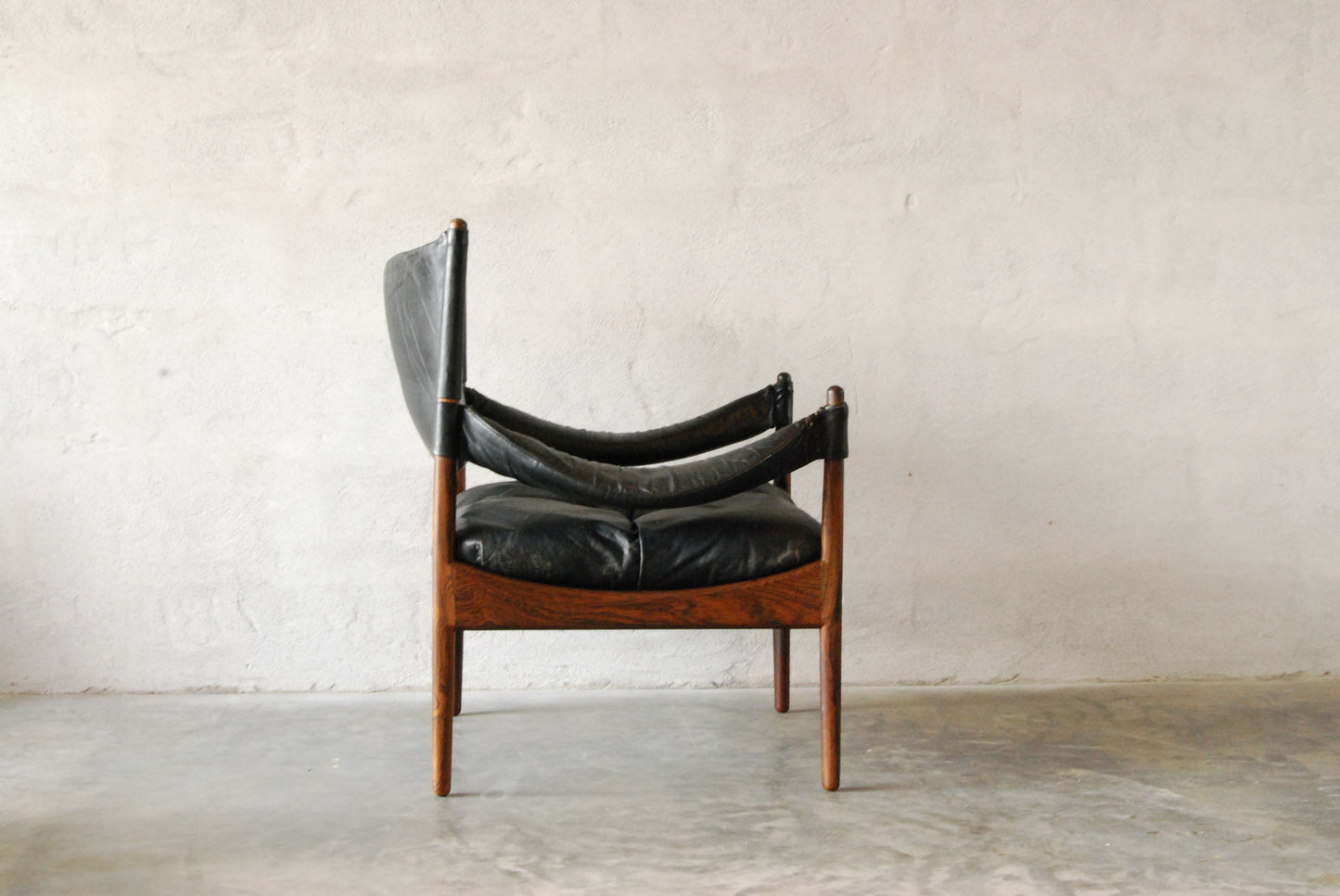 Modus chair and footstool by Kristian Solmer Vedel