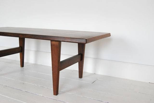 Rosewood coffee table by Niels Bach