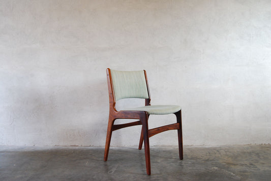 Set of four rosewood chairs